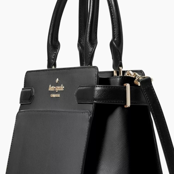Staci Medium satchel Black Kate spade Crossbody - Picture 9 of 9
